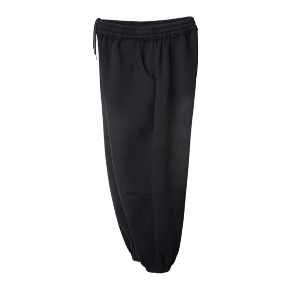 Gv Gallery WASHED BLACK SCRUNCH SWEATS