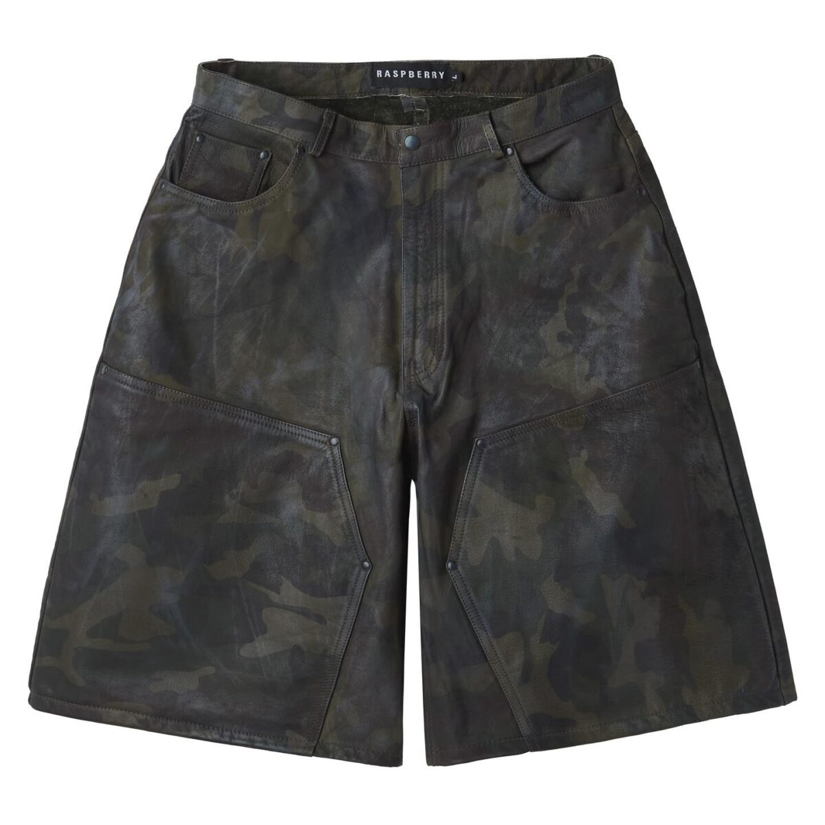GV Gallery Raspberry Hills Leather Shorts